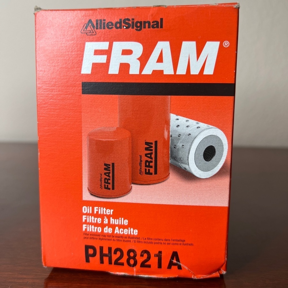 Fram PH2821A Oil Filter ~ Dent on Top
